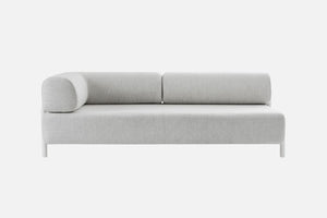Palo 2-Seater Chaise White