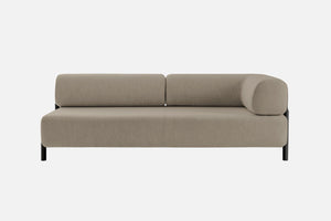 Palo 2-Seater Chaise Beige