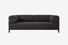 Load image into Gallery viewer, Palo 2-Seater Sofa Black-Brown